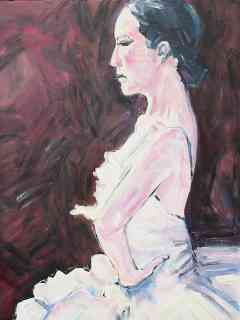 ballett stehende ballett taenzerin