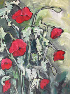 bloemen klaprozen