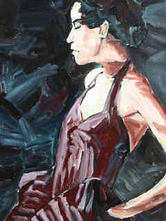 portret jonge spaanse vrouw