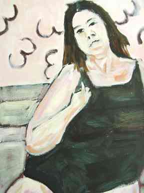 portret mollige vrouw